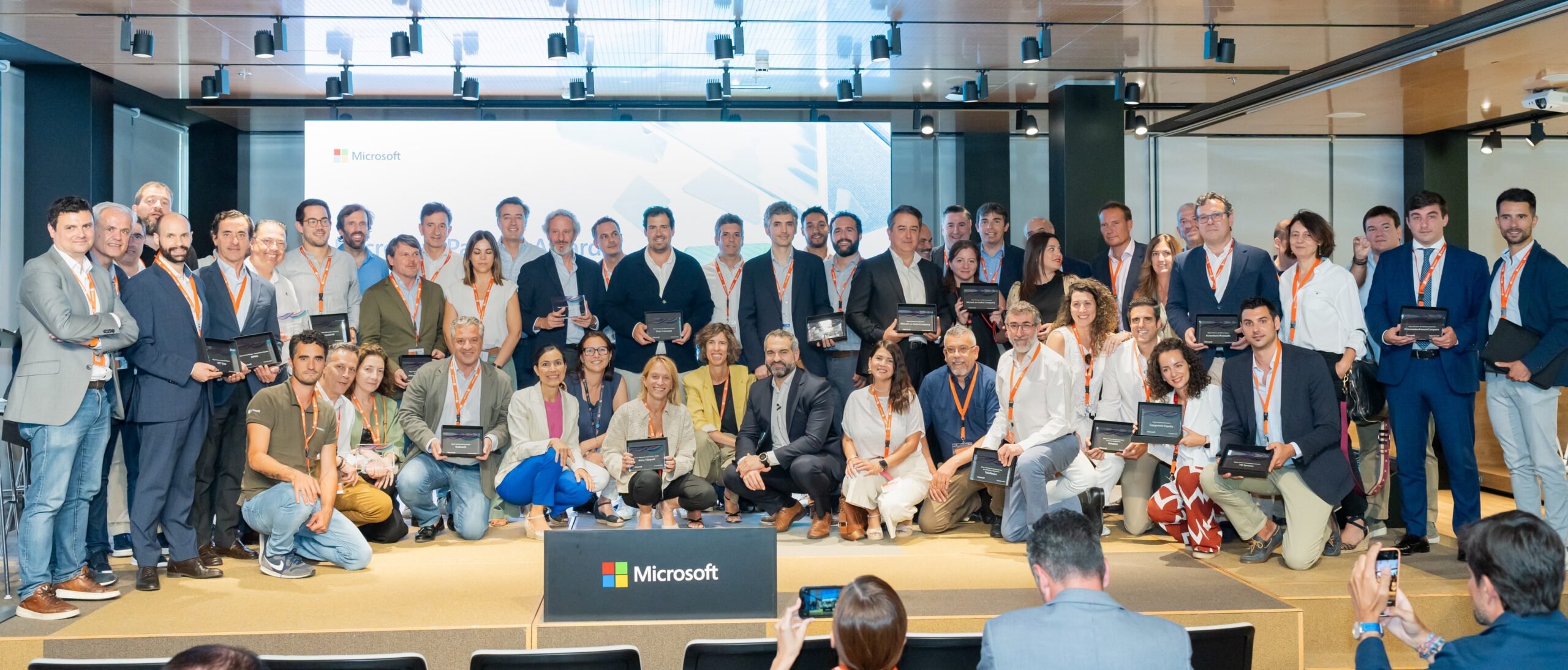 Todos los partners y empresas galardonadas en los premios Microsoft 